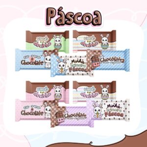 10 embalagens de barras chocolates pascoa arquivo digital pascoa 2023 1