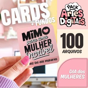 100 Artes Digitais: Presentes Únicos para Mulheres