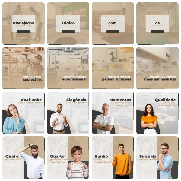 Modelos Canva Móveis Planejados 200 Templates Editáveis + Legendas - Imagem 3