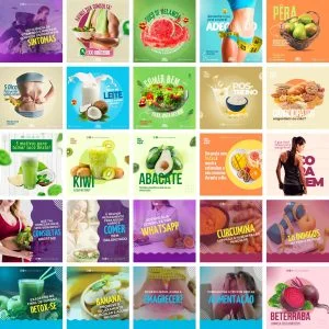 Modelos Canva Nutricionista Nutrição 25 Templates Editáveis + Bônus 18 16779388266403508a338e3