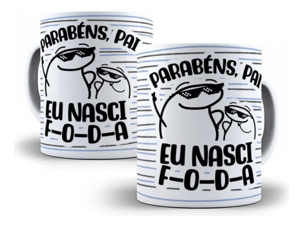 18 Artes Caneca Flork Super Pai Editável Em Corel Sublimação