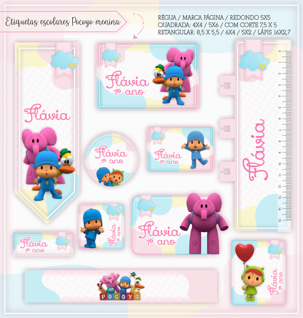 19 pocoyo menina