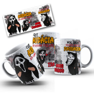 2 Artes Caneca Eu Gosto Assim Amostradinho Arquivo em Png