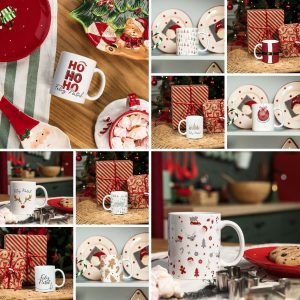 20 Artes Caneca Natal Minimalista Para Estampar Alfabeto 10