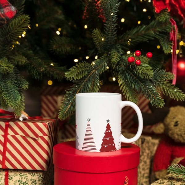20 Artes Caneca Natal Minimalista Para Estampar Alfabeto