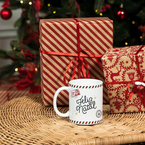 20 Artes Caneca Natal Minimalista Para Estampar Alfabeto 7