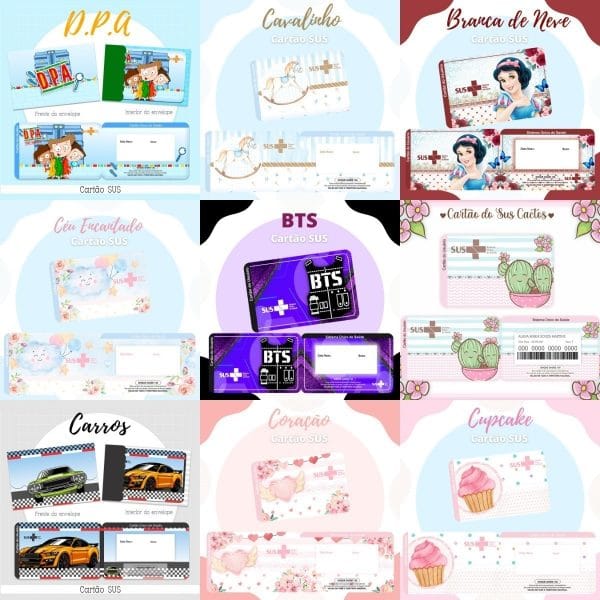 119 Arte Cartão Sus Personalizado Em Png