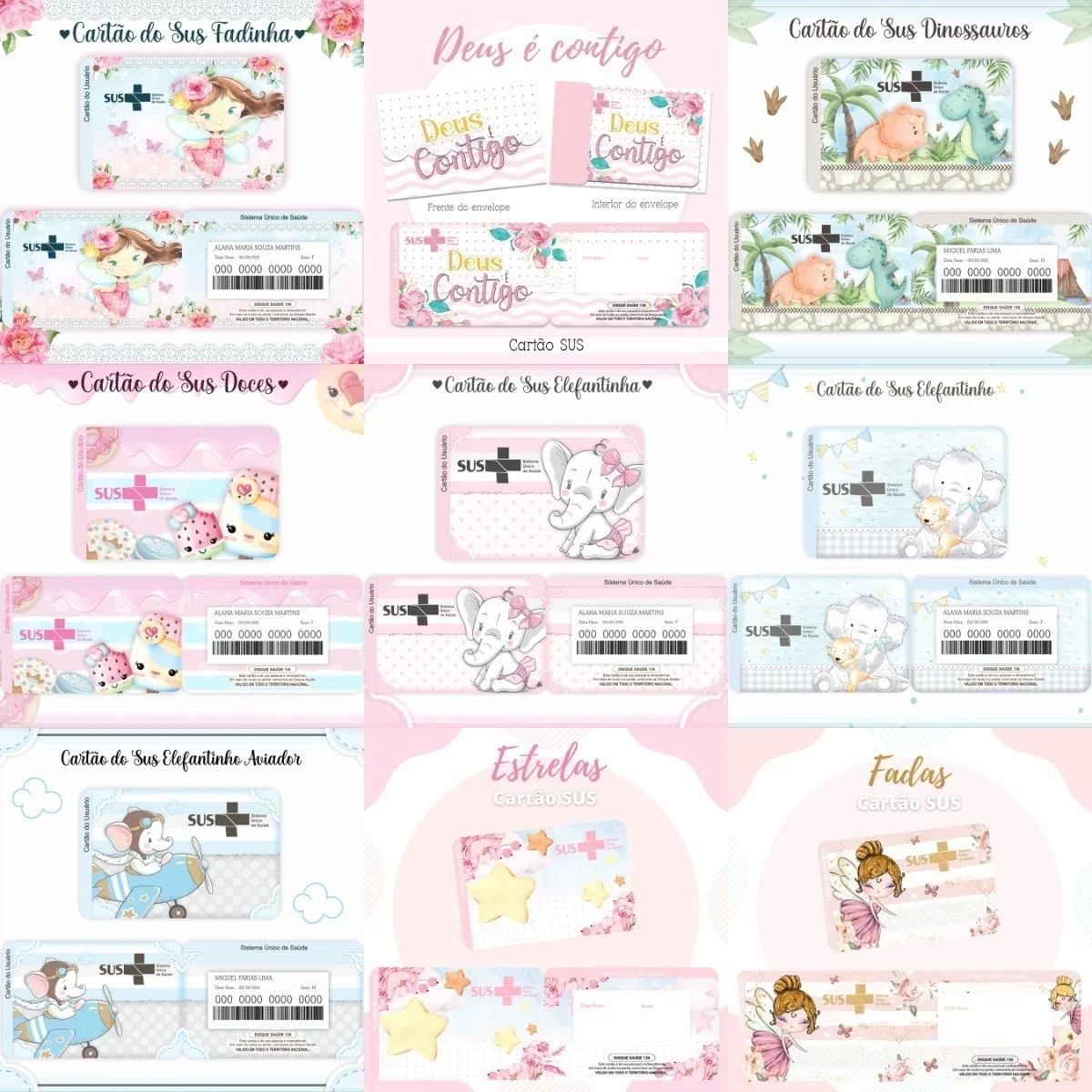 119 Arte Cartão Sus Personalizado Em Png