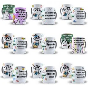 31 Estampas Caneca Dia Dos Professores 31 Artes Sublimação
