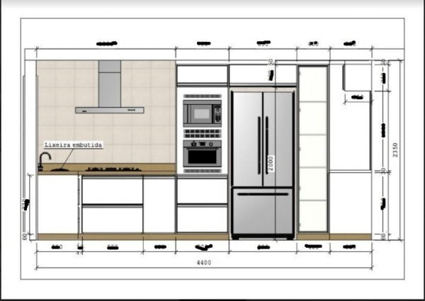 + 35 Projetos Prontos Cozinhas Planejadas + Planos De Corte