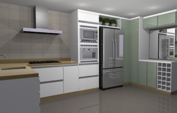 + 35 Projetos Prontos Cozinhas Planejadas + Planos De Corte