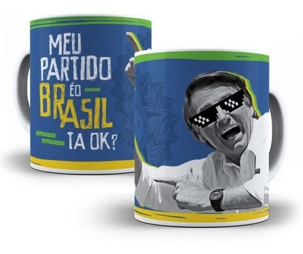 36 Estampas Sublimação Caneca Lula Bolsonaro Eleições 2022