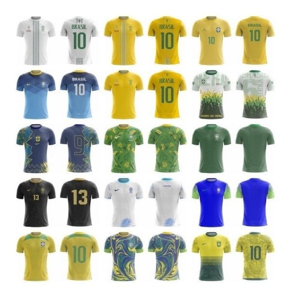 38 Artes Vetores Corel Cdr Camisa Brasil Copa Do Mundo