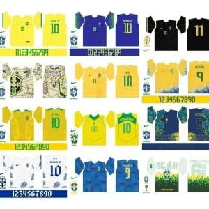38 Artes Vetores Corel Cdr Camisa Brasil Copa Do Mundo