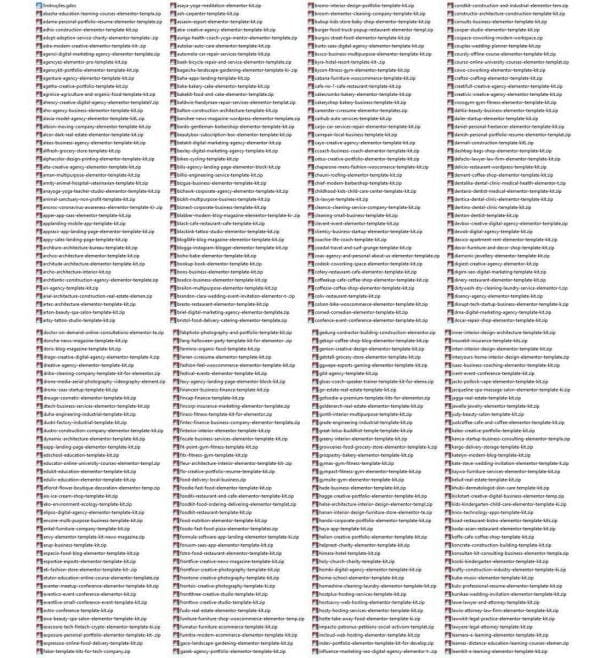 +570 Modelos De Sites Wordpress Elementor Template Kits