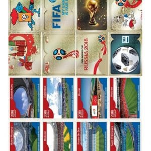 682 Figurinhas Copa 2018 Russia + Legends + Mexicanas