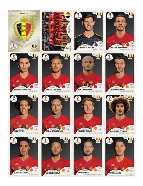 682 Figurinhas Copa 2018 Russia + Legends + Mexicanas