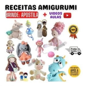 8.000 Receita Amigurumi Pdf - Melhor Preço Atualizadas