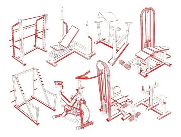 95 Projetos Fabricação Equipamentos Máquinas Academia