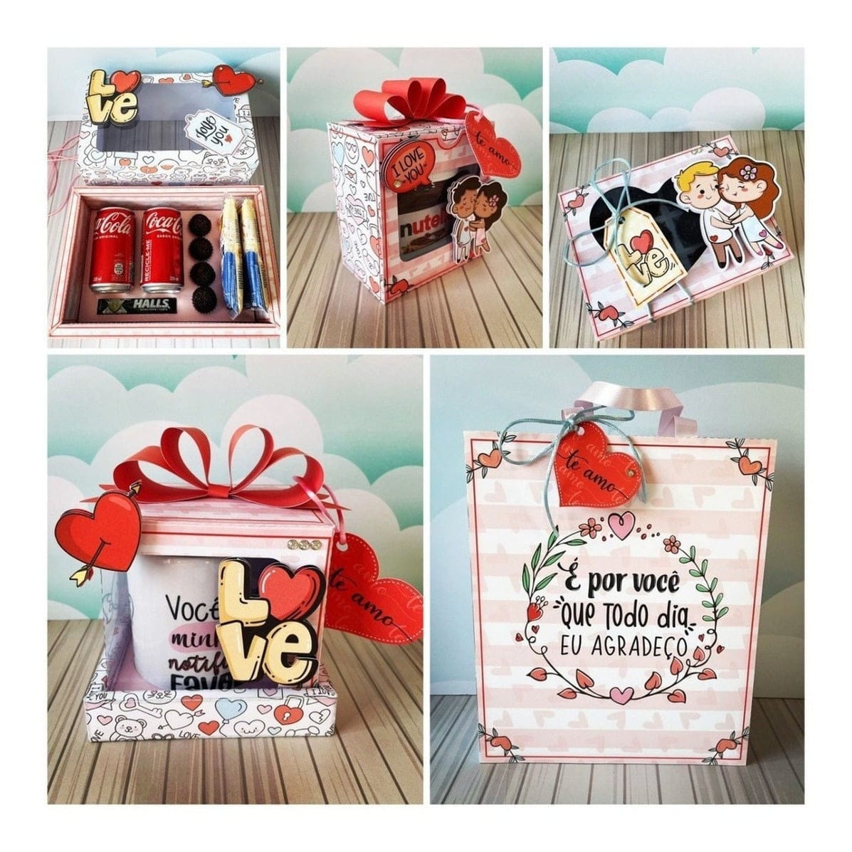 Arquivos De Corte Dia Dos Namorados Embalagens Caixas Tags 3 Arquivos De Corte Dia Dos Namorados  Embalagens Caixas Tags