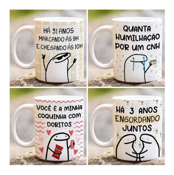 Artes Caneca Xícara Flork Frases Memes Divertidas Debochadas