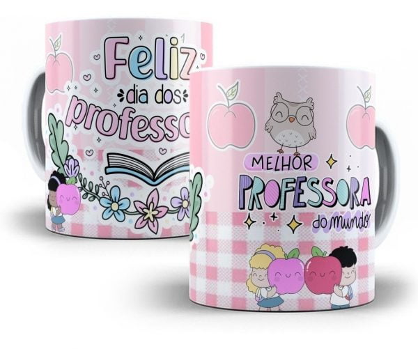 Artes Professores P Caneca Sublimação Em Corel Draw Cdr Png