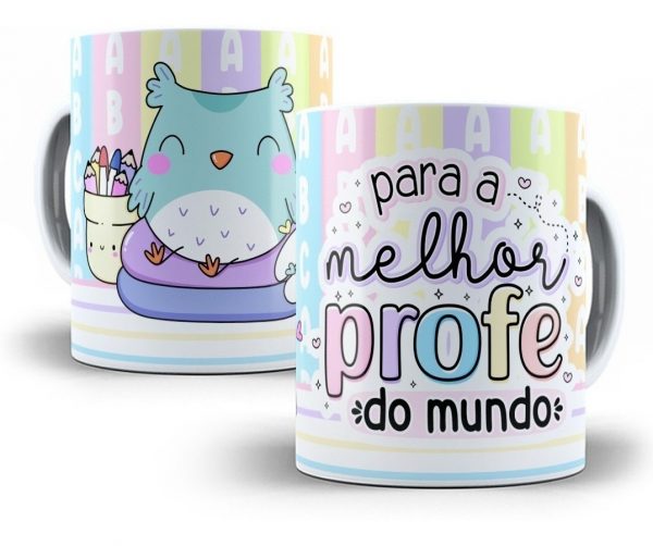 Artes Professores P Caneca Sublimação Em Corel Draw Cdr Png