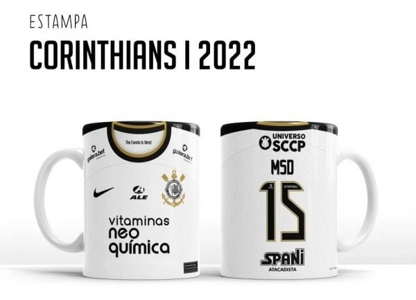 Estampas Caneca Times Brasileiros Brasileirão 2022 Em Corel