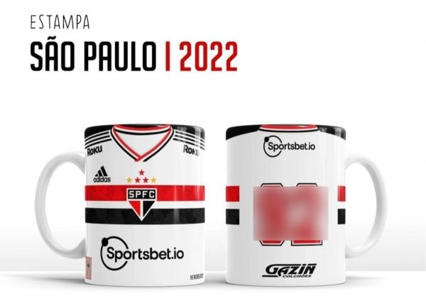Estampas Caneca Times Brasileiros Brasileirão 2022 Em Corel