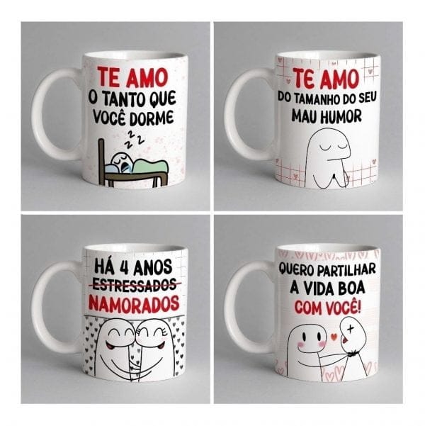 Estampas Canecas Flork Dia Dos Namorados Engraçadas Meme