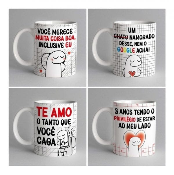 Estampas Canecas Flork Dia Dos Namorados Engraçadas Meme
