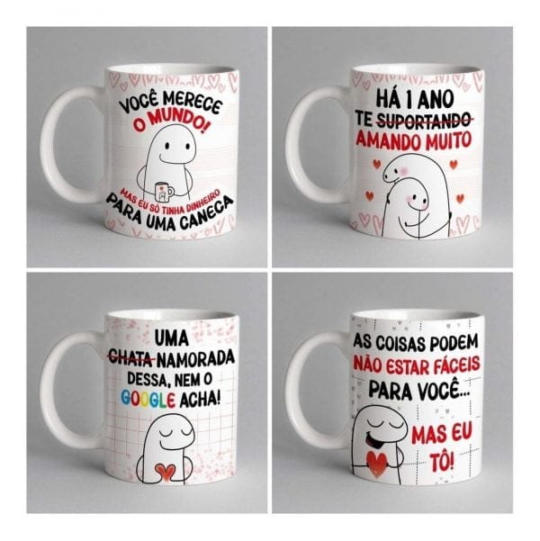 Estampas Canecas Flork Dia Dos Namorados Engraçadas Meme