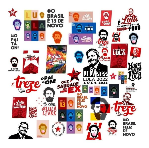 Estampas Sublimação Caneca Eleições 2022 Ciro Lula Bolsonaro