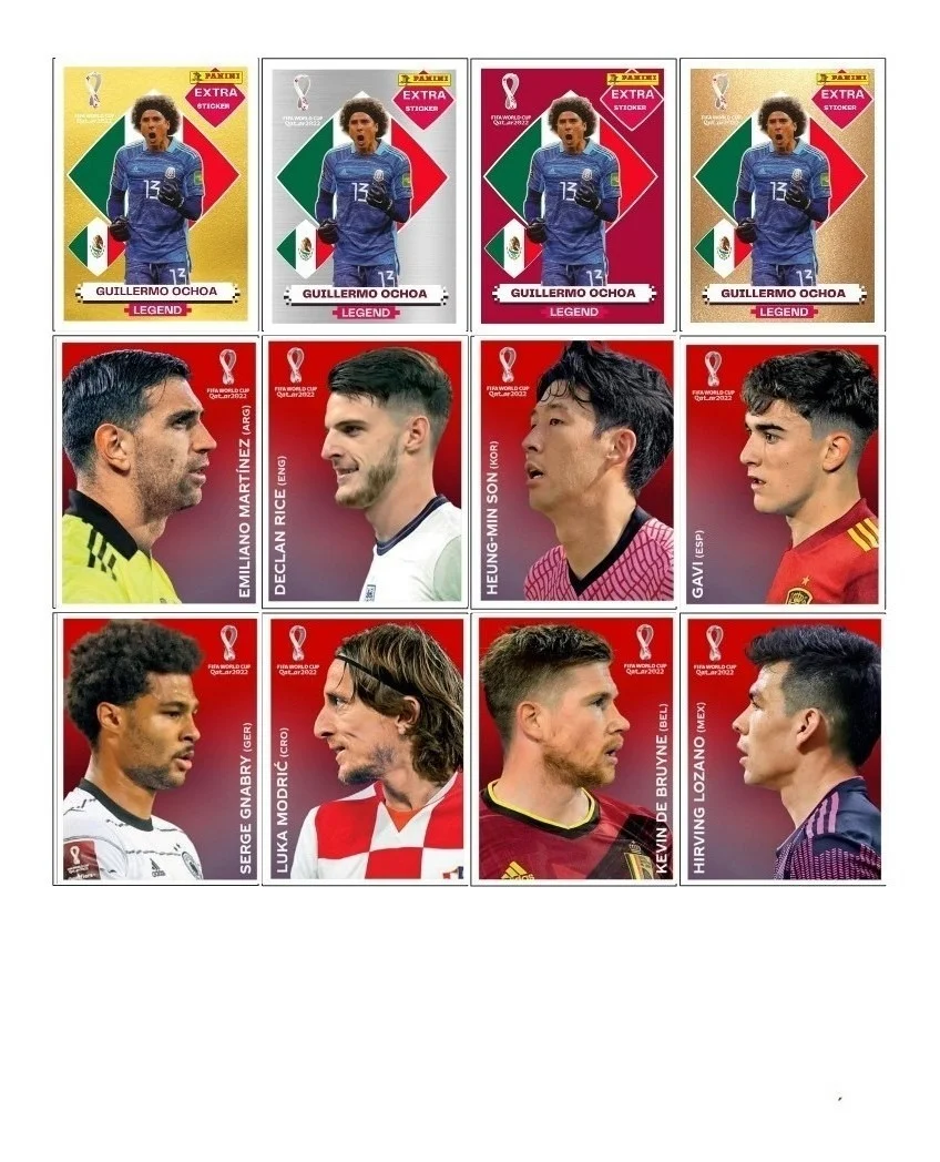 Figurinhas Copa Do Mundo Legends + Coca Cola Digital Em Pdf
