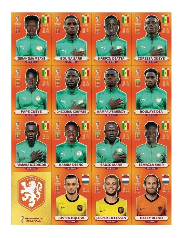 Figurinhas Da Copa Arquivo Pdf P Imprimir Fundo Laranja