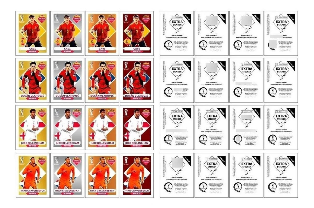 Figurinhas Pdf Legendas Frente Verso Copa Mundo 2022 Qatar