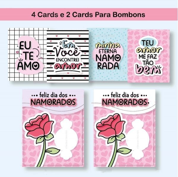 Kit Digital Namorados Pack Ilustrações Cliparts Png Frases