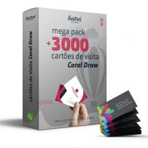 Mega Pacote Cartões De Visita Vetores Corel Draw Editavel