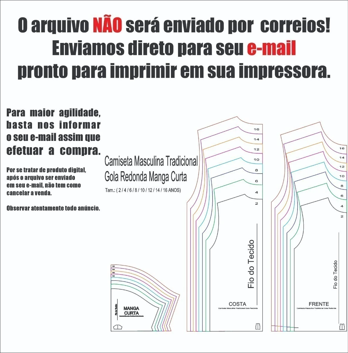 Molde Camiseta Tradicional Infantil Masculina Menino Pdf 2 Molde Camiseta Tradicional Infantil Masculina Menino Pdf