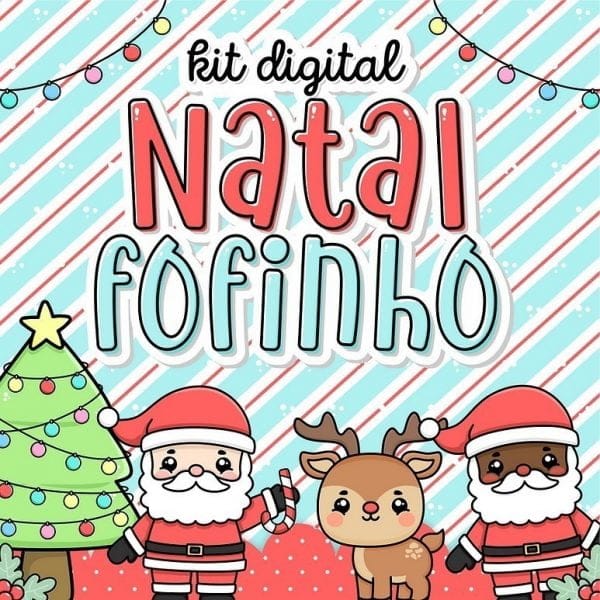 Natal Fofinho Arquivos Digitais Figurinhas E Ilustrações Png