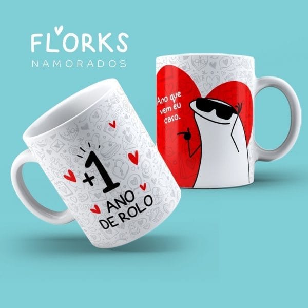 Pack 18 Estampas Caneca Dia Dos Namorados Flork Arquivos Png