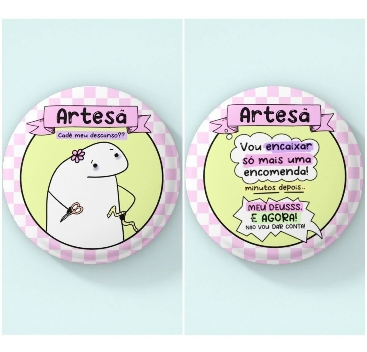 Pack Digital + 200 Arquivos Flork Profissões Figuras Frases