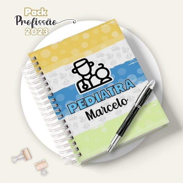 Pack Digital Agendas Profissões Planner Capa Miolo + Caneca