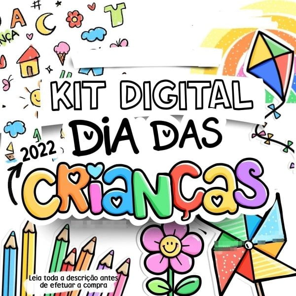 Pack Digital Dia Crianças 2022 Imagens Figuras Ilustrações