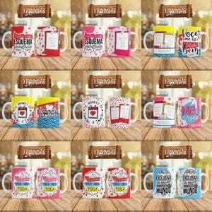 Pack Sublimação Artes Canecas Dia Dos Namorados 5.0 Arquivo