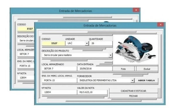 Planilha Controle Estoque Almoxarifado Excel Simples Prática