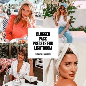 Presets Lightroom Lívia Brasil Pack Blogger Mobile Celular