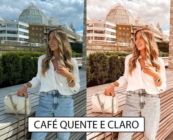 Presets Lightroom Lívia Brasil Pack Coffee Mobile Celular