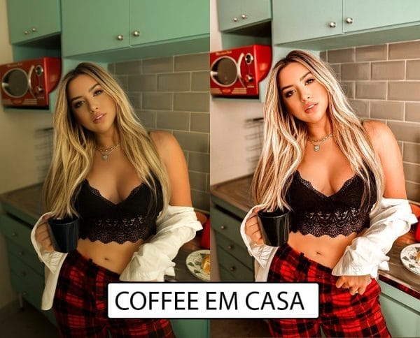 Presets Lightroom Lívia Brasil Pack Coffee Mobile Celular