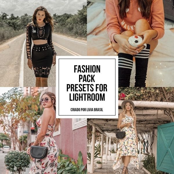 Presets Lightroom Lívia Brasil Pack Fashion Mobile Celular